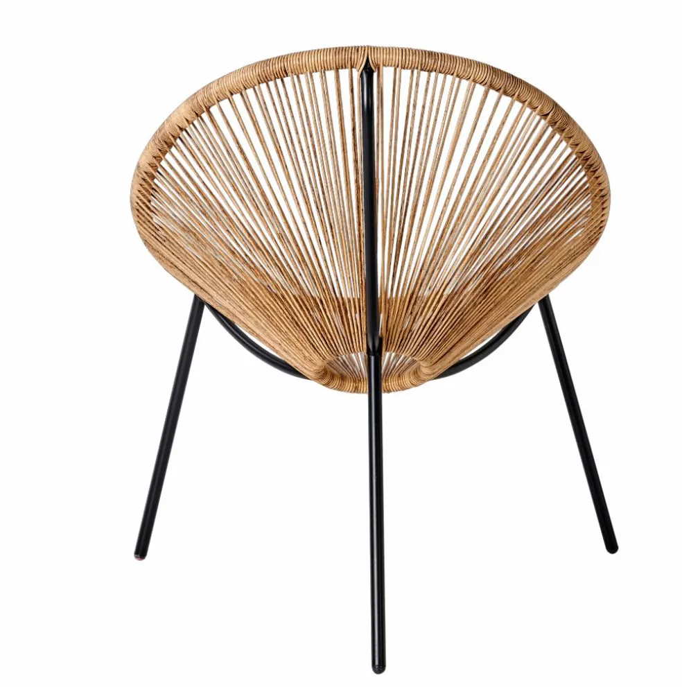ACAPULCO Chaise Lounge Set De 2 Sable