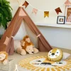 ADVENTURE Tente Pour Enfants Brun