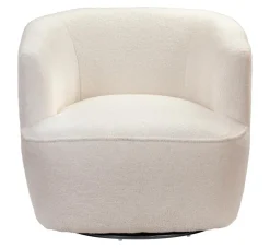 AGNES Plaid Blanc Cassé