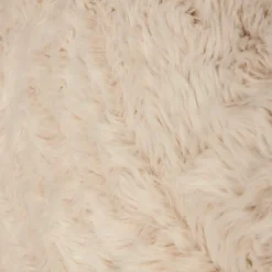 AGNES Plaid Blanc Cassé