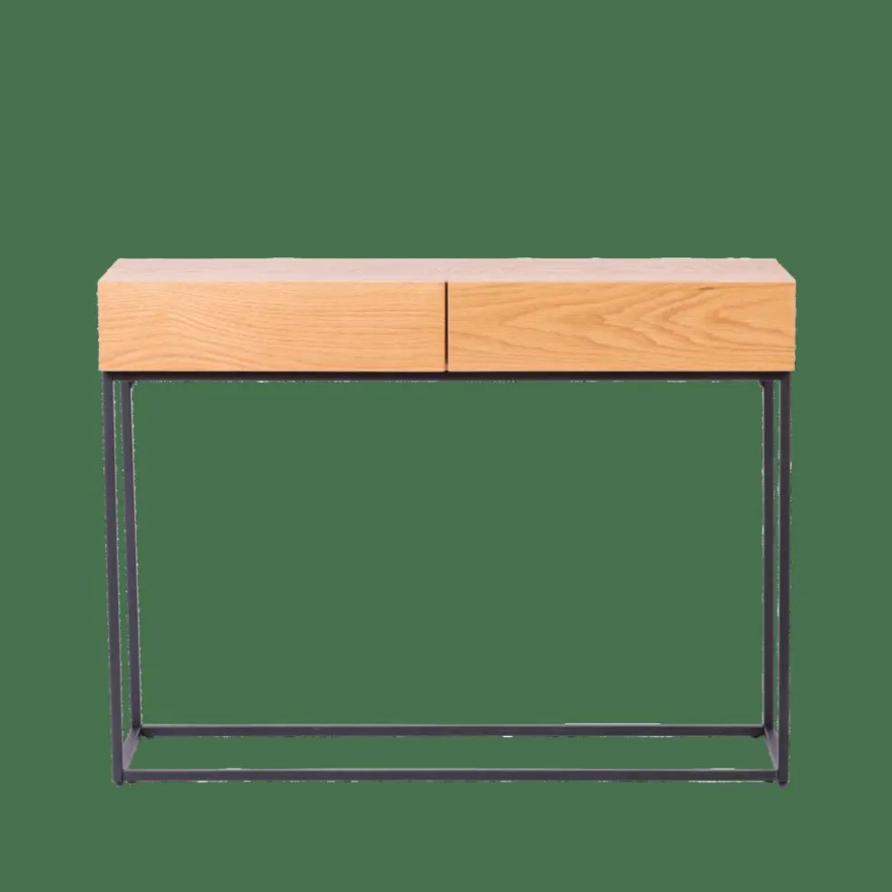 ALMA Table Murale Noir, Naturel