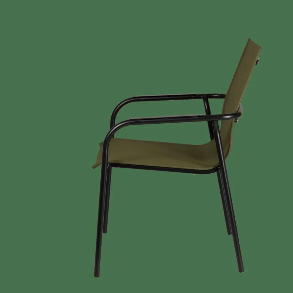 ALVES Chaise Kaki