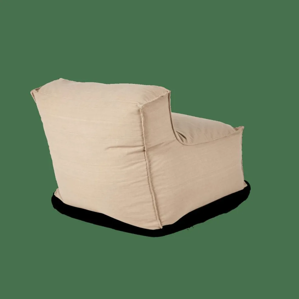 BAGIE Fauteuil Pouf Poire Beige