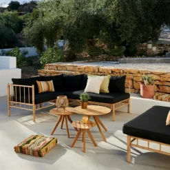 BAMBOLETTE Banc Lounge Aspect Bambou