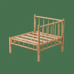 BAMBOLETTE Fauteuil De Coin Aspect Bambou