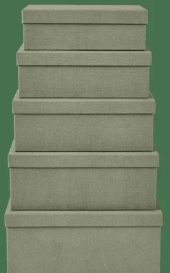BIGSO Boîte De Rangement XL Menthe