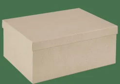 BIGSO Boîte De Rangement XL Naturel