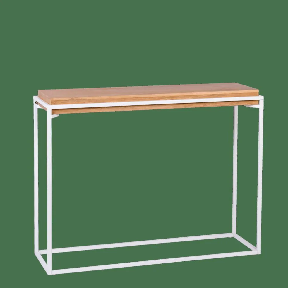 BLOK Table Murale Blanc, Naturel