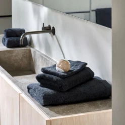 B-LUX Tapis De Bain Bleu