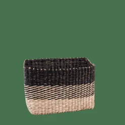 BOBO Panier Tiroir Noir, Naturel