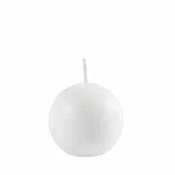 BOLA Bougie Boule Rouge Foncé