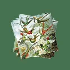 COLIBRI Set De 20 Serviettes Multicolore