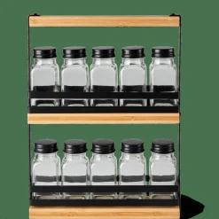 COMPACT Support à épices Noir