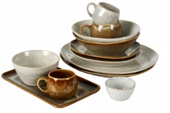 COZY Assiette Brun