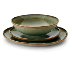 COZY GREEN Assiette Creuse Vert