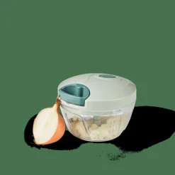 CUISINO Mini Hachoir Vert, Menthe
