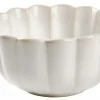 DAHLIA Assiette Blanc