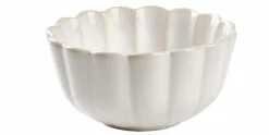 DAHLIA Assiette Blanc