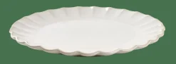 DAHLIA Assiette Blanc