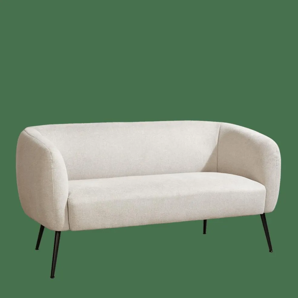 DAVI Canapé Blanc Cassé