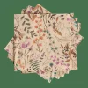 ECO DRIED FLOWER Set De 20 Serviettes Multicolore