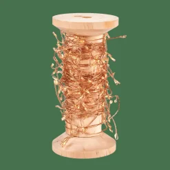 ELLI Guirlande Lumineuse Cluster 200 LED Cuivre