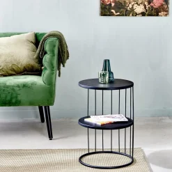ELMER Table D'appoint Sable