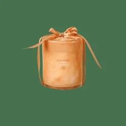ESCAPE BLACK OUDH Bougie Parfumée Dans Un Verre Blanc, Vieux Rose