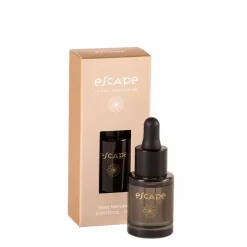 ESCAPE INDIAN INSPIRATION Bougie Parfumée Dans Un Verre Blanc, Beige, Multicolore