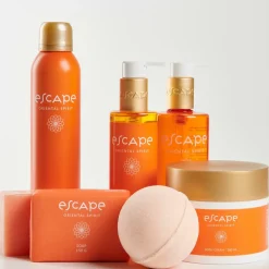 ESCAPE ORIENTAL SPIRIT Bougies Chauffe-plat Parfumées Set De 9 Orange