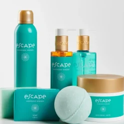 ESCAPE SENSES Savon Mains En Distributeur Turquoise