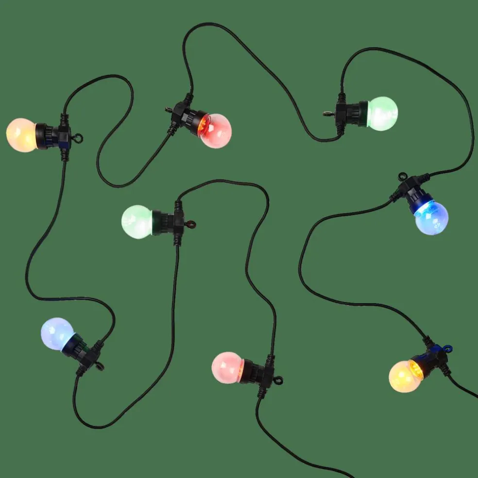 FESTA Guirlande Lumineuse Avec 10 LEDS 8 Fonctions