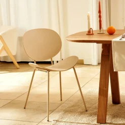 FINN Chaise Salle à Manger Beige