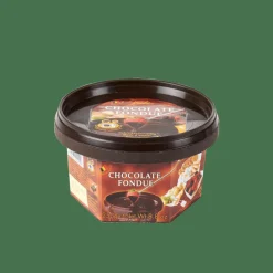 FONDUE Chocolat Pour Fondue 250g Chocolat Noir Brun Foncé