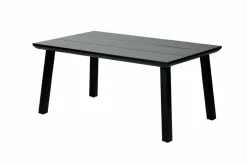 FORMAX Table De Jardin Avec Pieds Noir
