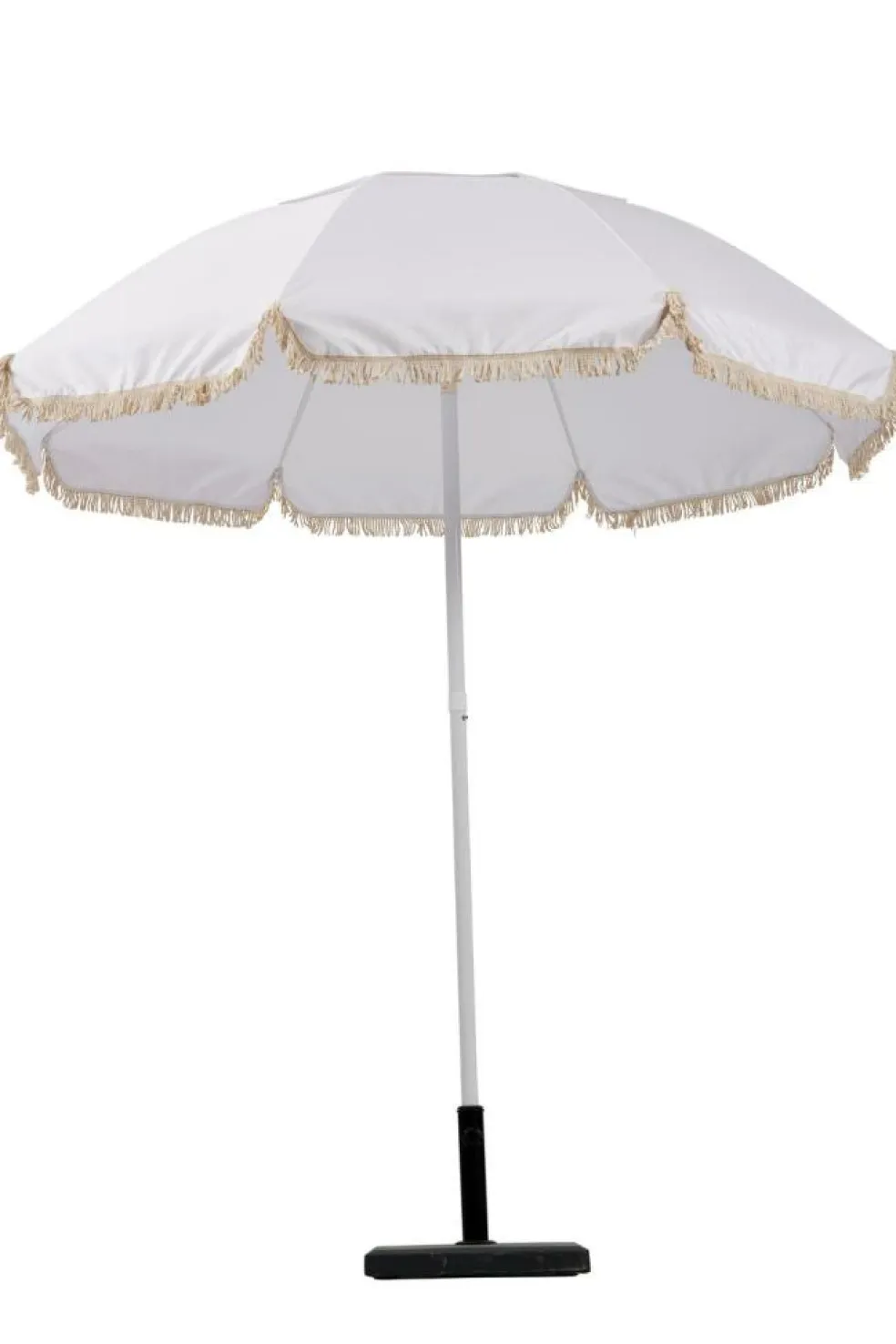 FRANJA Parasol Sans Pied De Parasol Blanc