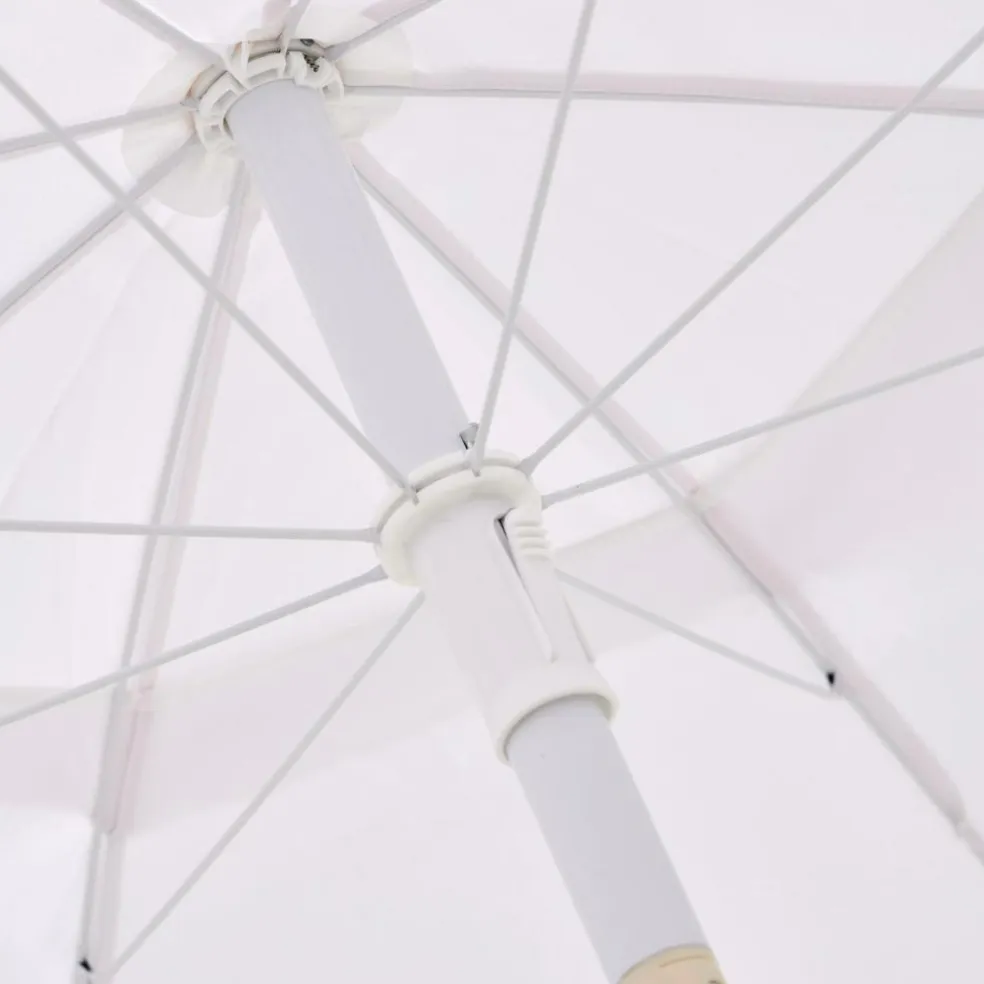 FRANJA Parasol Sans Pied De Parasol Blanc