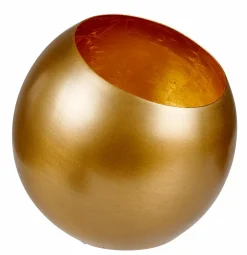 GIMINI Support Bougie Chauffe-plat Doré
