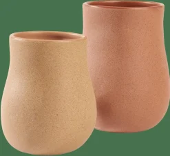 INTERO Pot De Fleurs Brun
