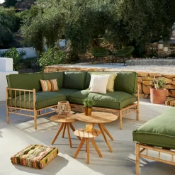 ISLAND ECO Coussin De Jardin Chaise Longue Aqua