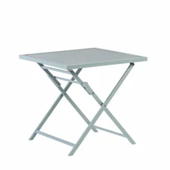 JESSE Ensemble Bistrot Rectangulaire Blanc