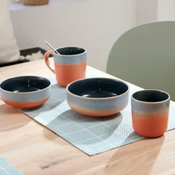 JESSIE ORANGE Mug Sans Anse Orange