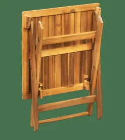 JOSHUA Table Pliante Brun