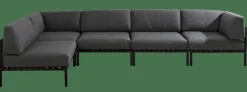 JUMBO Fauteuil De Coin Noir