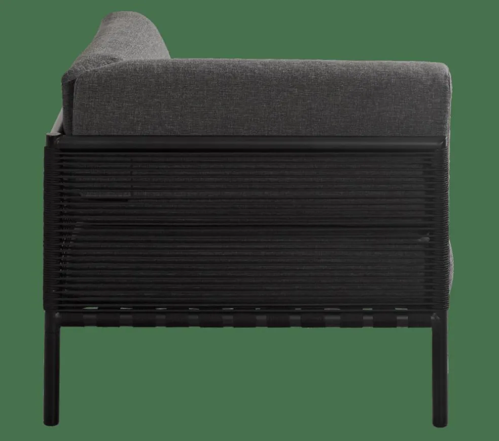JUMBO Fauteuil De Coin Noir