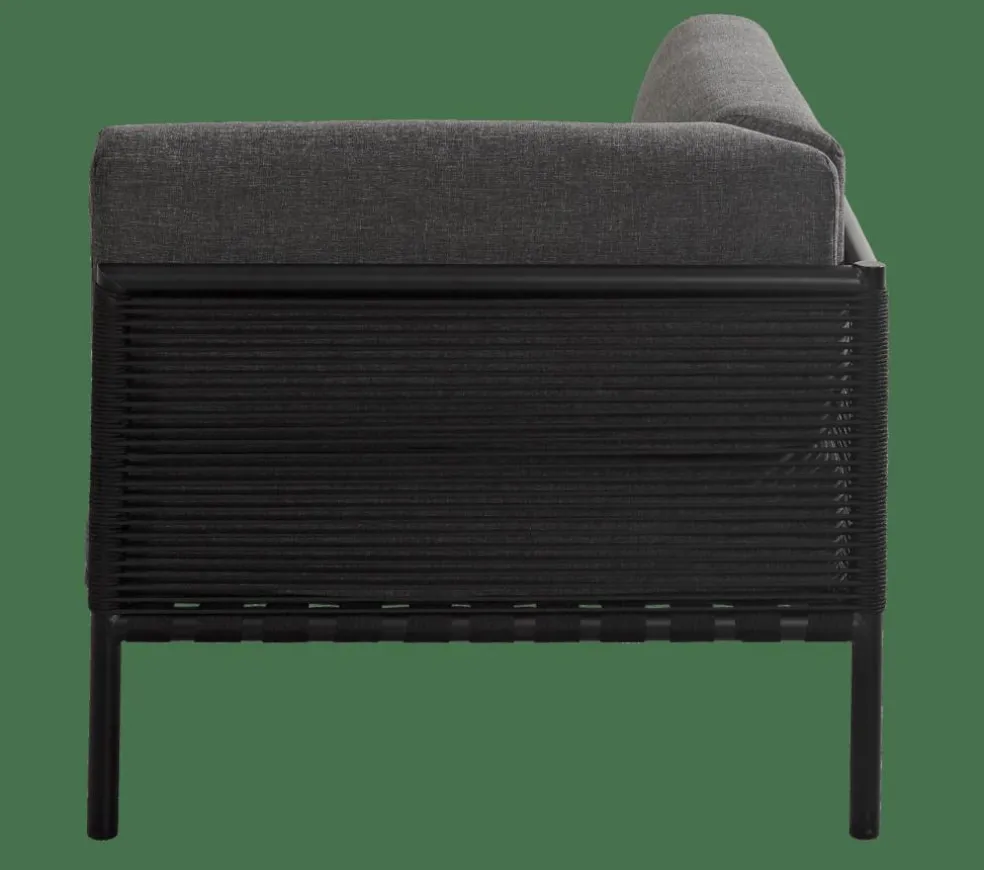 JUMBO Fauteuil De Coin Noir