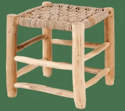 KANAI Tabouret 2 Tailles Tabouret Grand Naturel