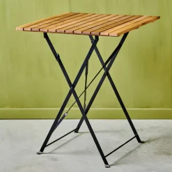 KAPAS Table Pliante Naturel