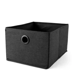 LINOLUX Boîte De Rangement Avec Fermeture éclair Beige