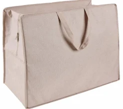 LINOLUX Boîte De Rangement Avec Couvercle Beige